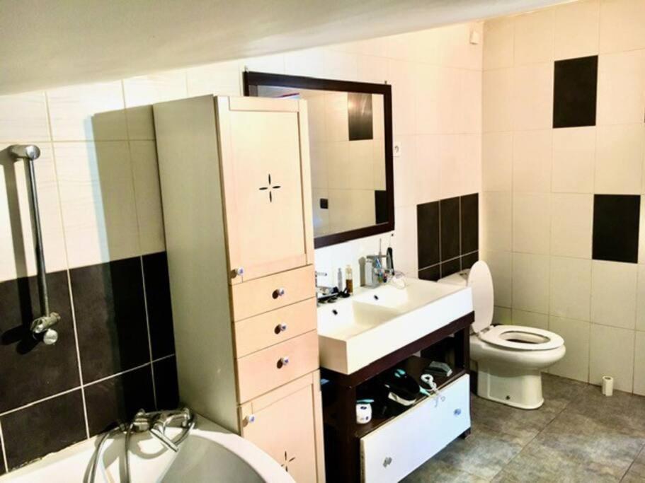 Le Depot Appartement Du Canal 80M2 A Champvert Buitenkant foto