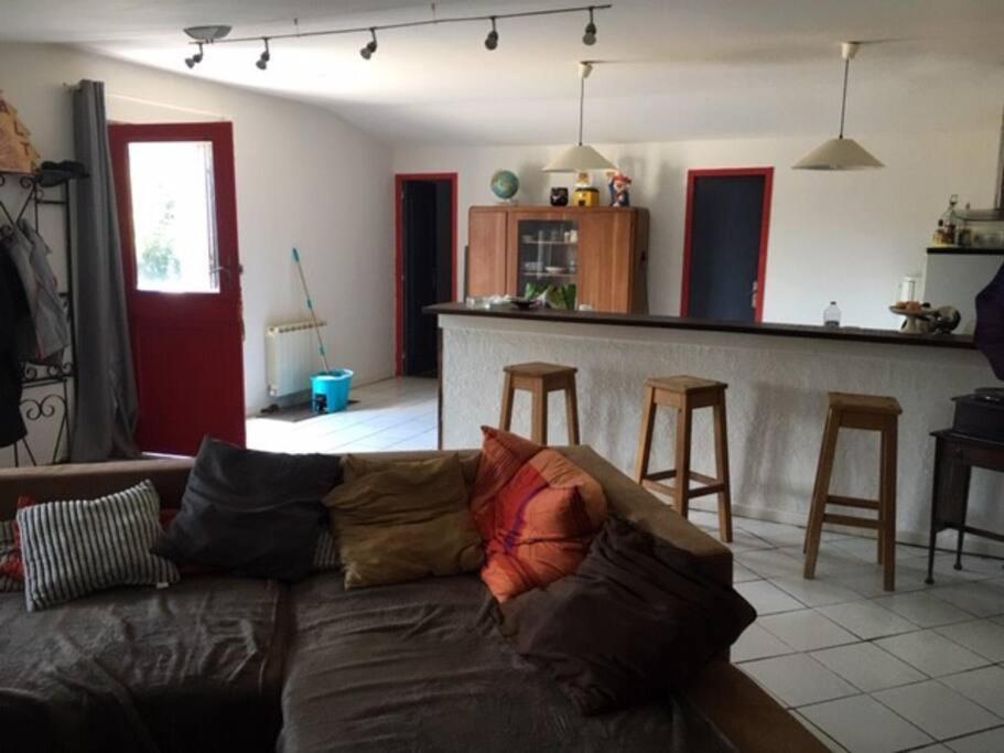 Le Depot Appartement Du Canal 80M2 A Champvert Buitenkant foto